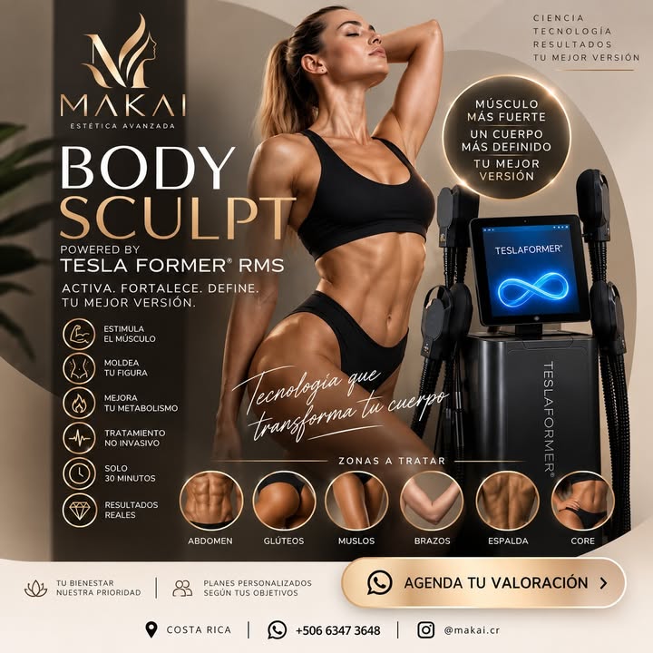 Imagen promocional de Makai: Body Sculpt con Tesla Former